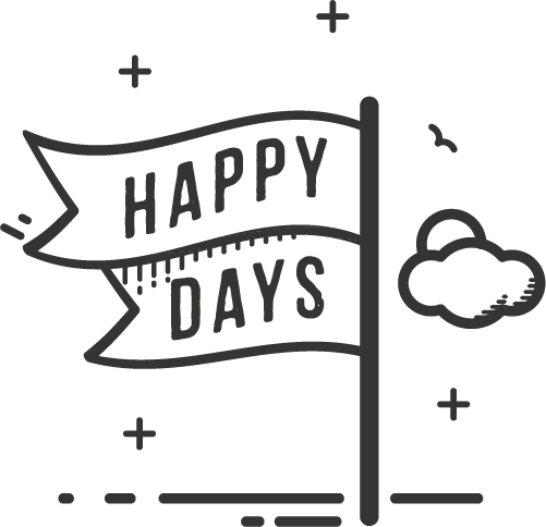 Happy Days illustration